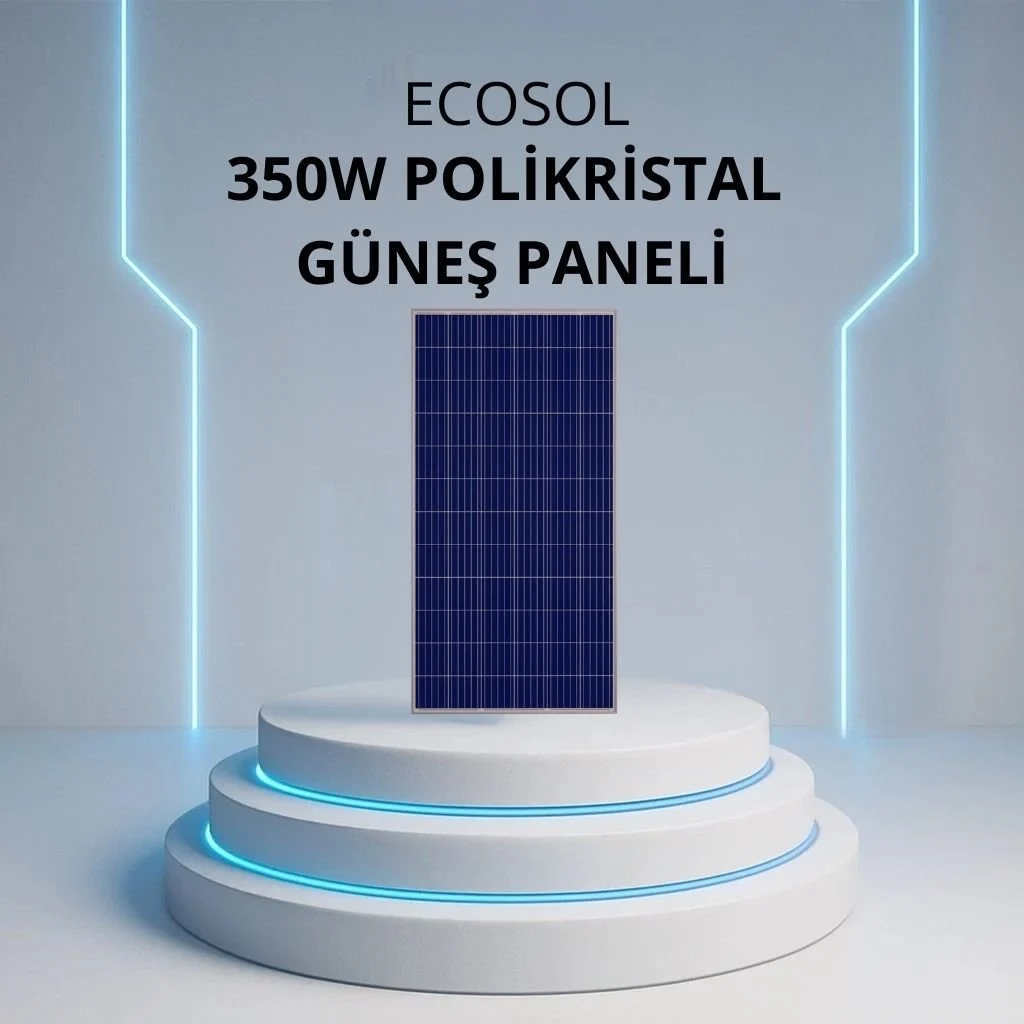 Ecosol 350W Polikristal Güneş Paneli ECO-350P