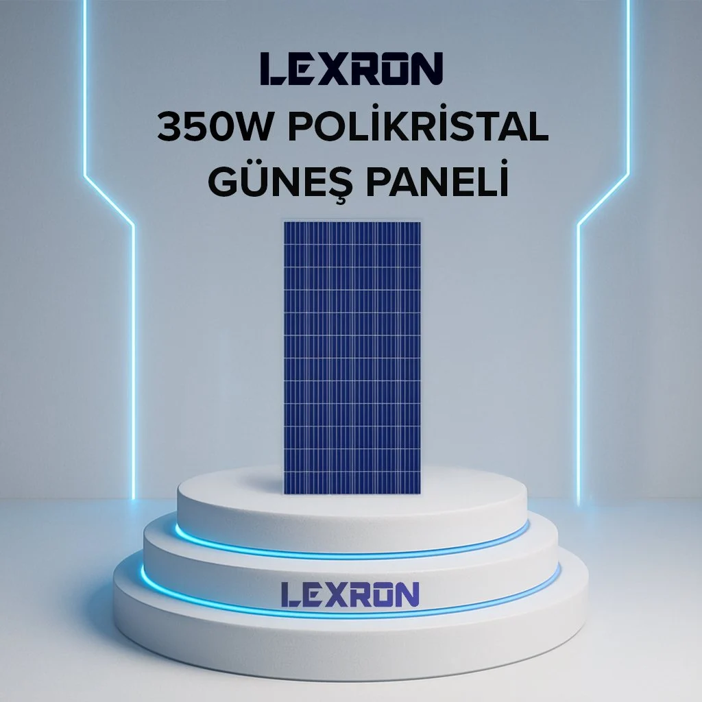 Lexron 350W Polikristal Güneş Paneli LXR-350P